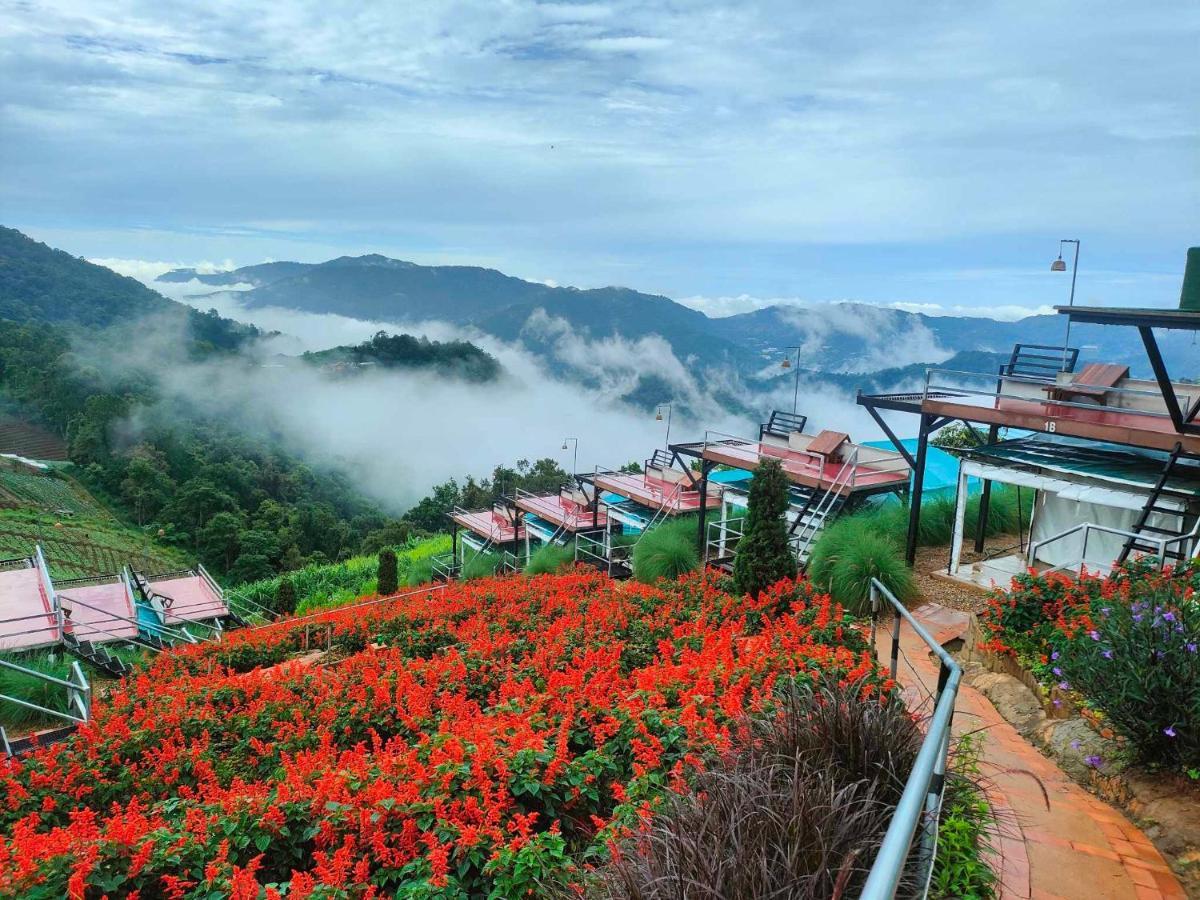 แสงเหนือแคมป์ปิ้งม่อนแจ่ม Hotel Ban Mae Raem Exterior photo