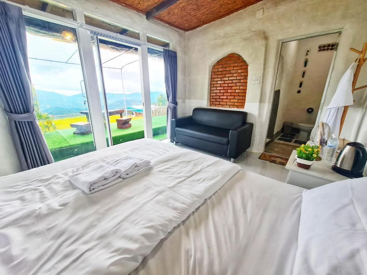 แสงเหนือแคมป์ปิ้งม่อนแจ่ม Hotel Ban Mae Raem Exterior photo